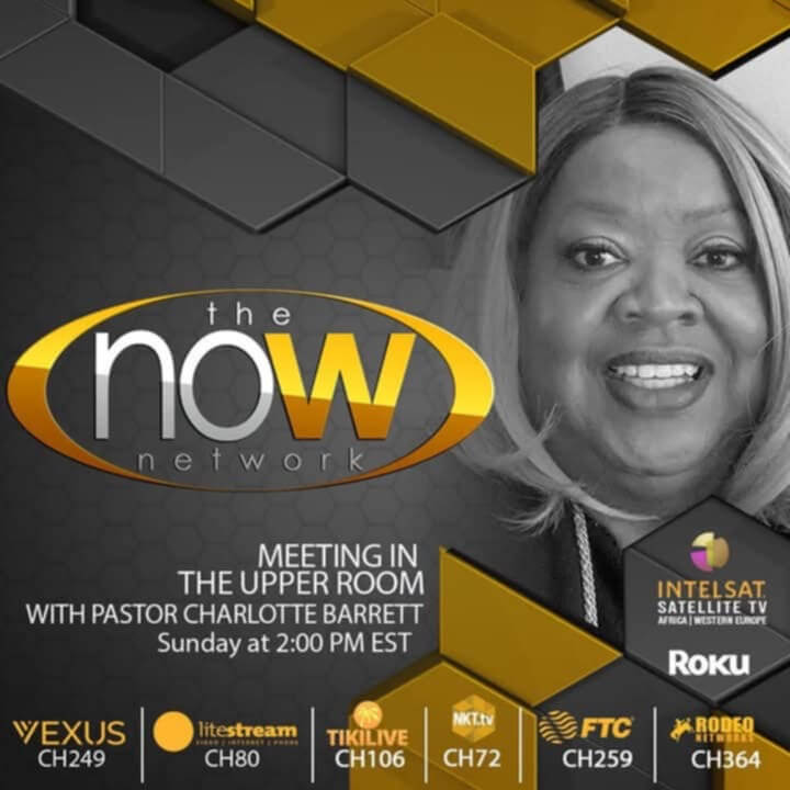 The NOW network Pastor Charlotte Barrett